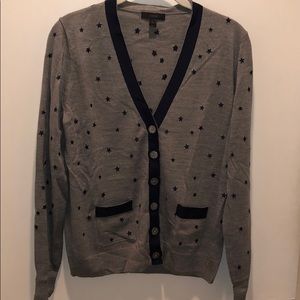 NWOT J.Crew Harlow merino wool cardigan